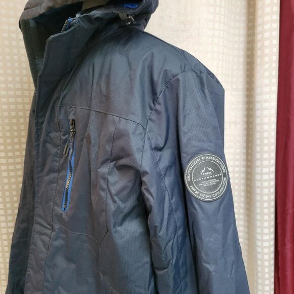 HFX Performance Outdoor Expedition Puffer Jacket - Size Medium - Picture 3 of 11